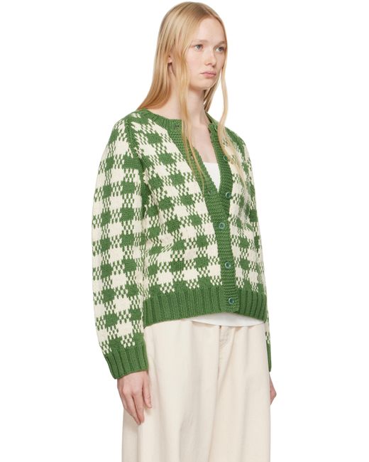 YMC Green Atomic Cardigan