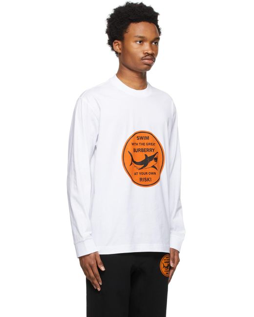 burberry t shirt lyst