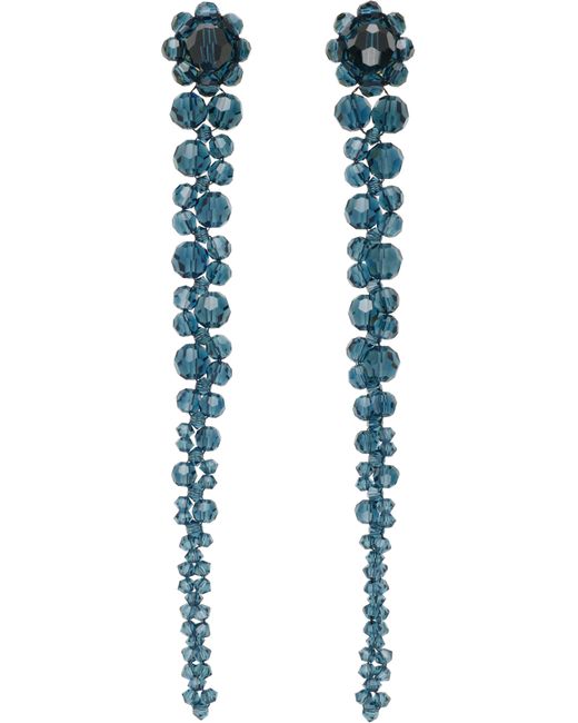 Simone Rocha Black Drip Earrings