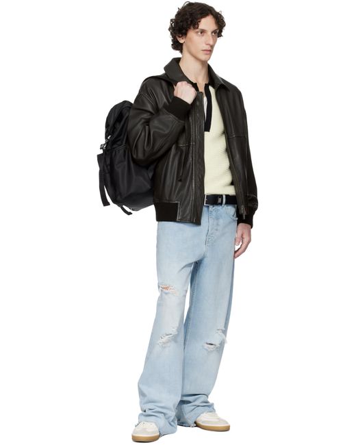 Boss Black Double B Monogram Backpack for men