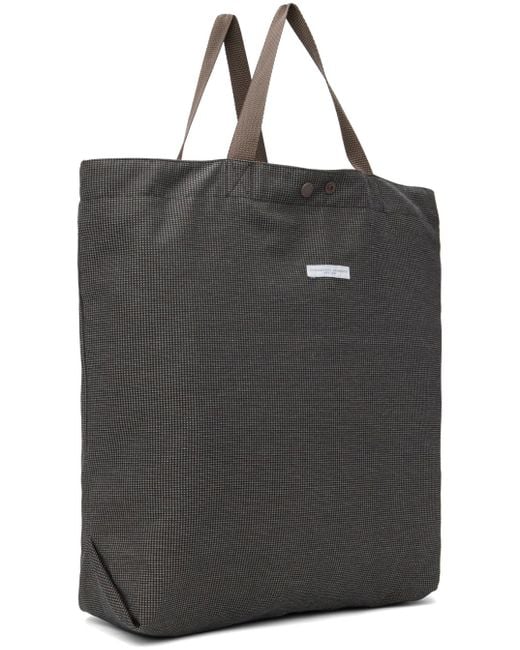 Engineered Garments Black Enginee Garments Carry All Reversible Tote for men