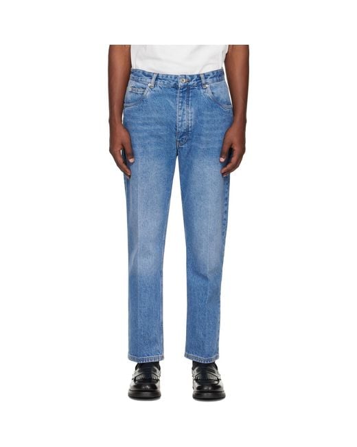 Studio Nicholson Blue Windslow Denim Jeans for men