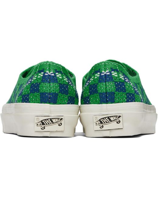 Vans Green Lx Authentic 44 Sneakers
