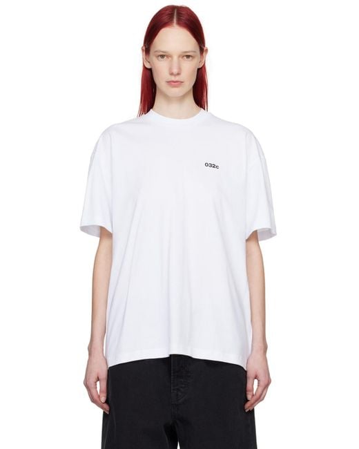 032c White 'Nothing New' T-Shirt