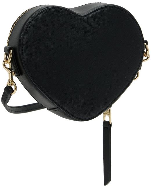 Versace Black Heart-shaped Shoulder Bag