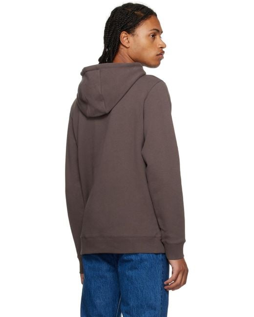 Norse Projects Black Brown Vagn Hoodie for men