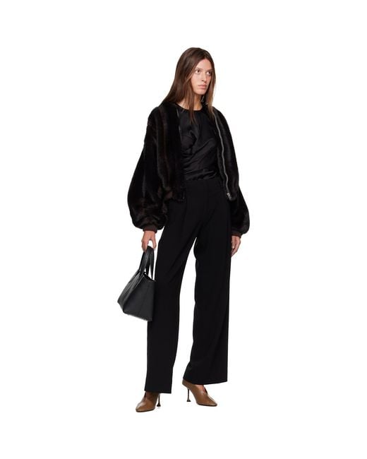 Proenza Schouler Black East West Chelsea Tote