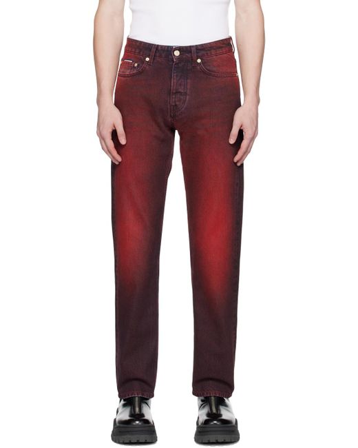 Eytys Red Orion Jeans for men