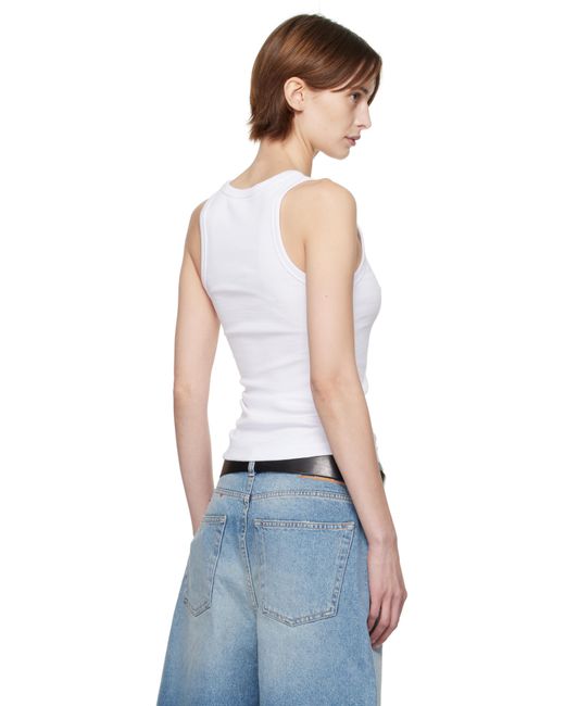 DIESEL ホワイト T-Anky-D タンクトップ Black