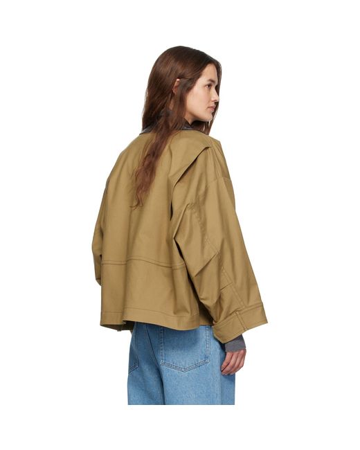 Weekend by Maxmara Blue Tan Dorema Jacket