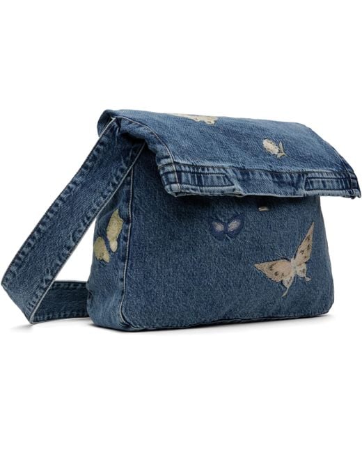 Our Legacy Blue Sling Bag for men