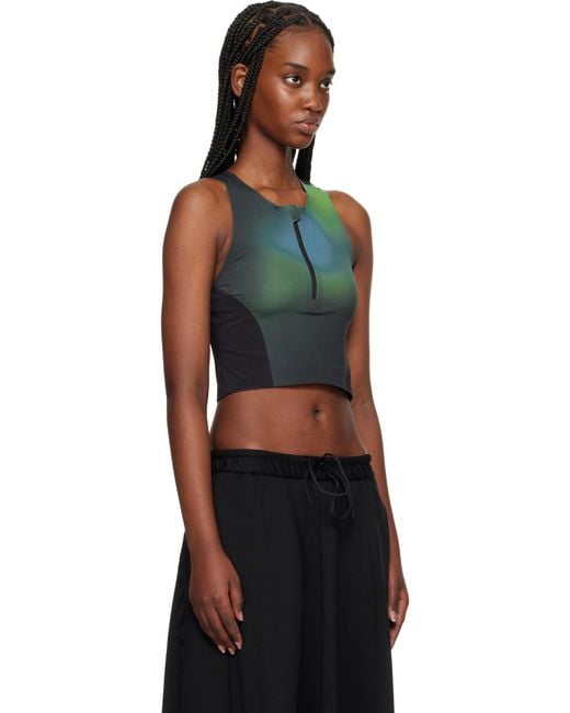 Y-3 Black Run Sport Top