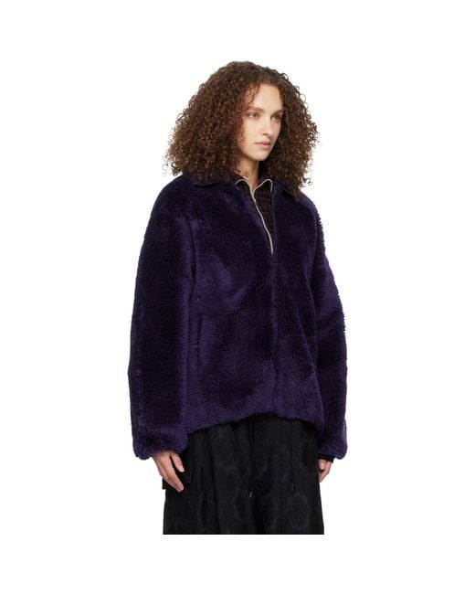 Needles Blue Fleece Jacket