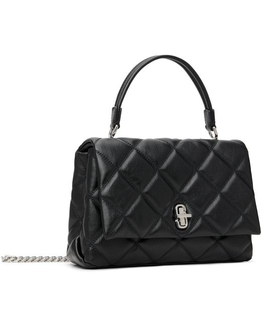 Marc Jacobs Black 'The Quilted Slim Dual Convertible' Shoulder Bag