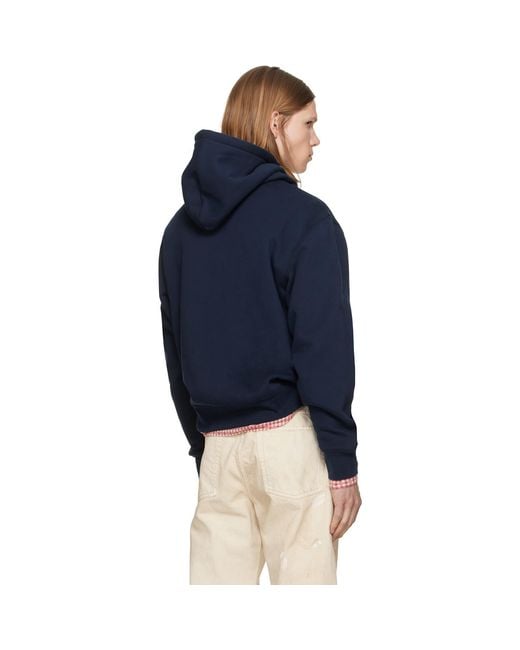 Polo Ralph Lauren Blue Polo Bear Skiier Hoodie for men