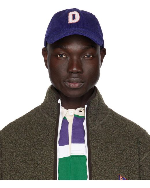 Drake's Blue 'd' Emblem Cap for Men Lyst