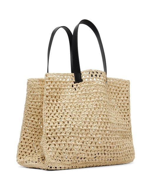 Anine Bing Natural Large Rio Tote