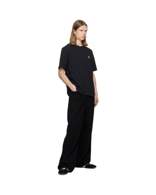 Maison Kitsuné Black Fox Head Comfort T-Shirt for men