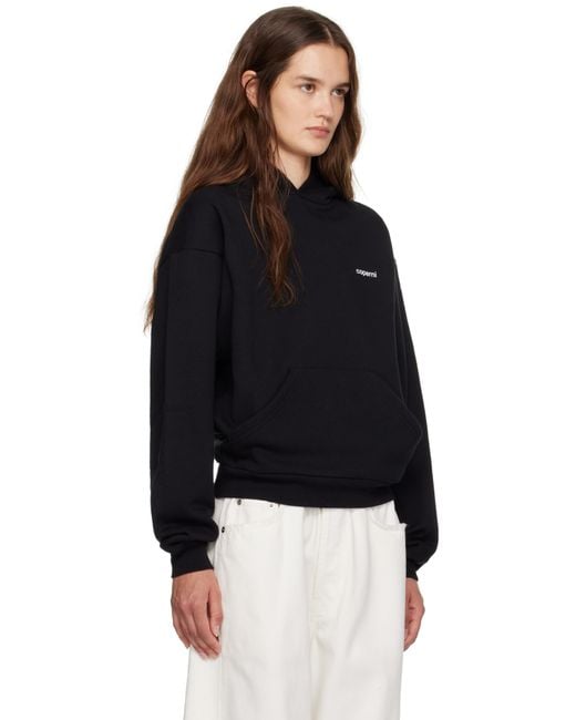 Coperni Black Horn Hoodie