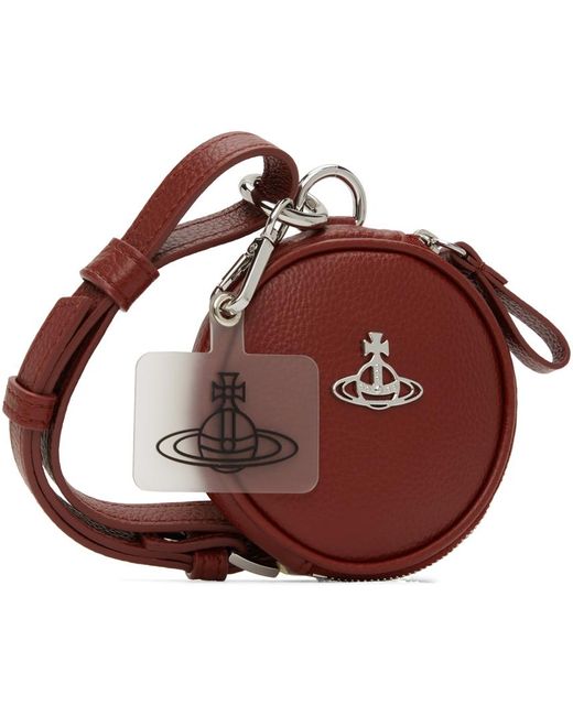 Vivienne Westwood Red Logo Pouch for men