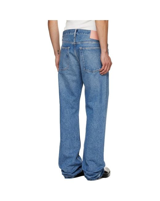 Acne Blue Regular Fit 2010M Jeans for men