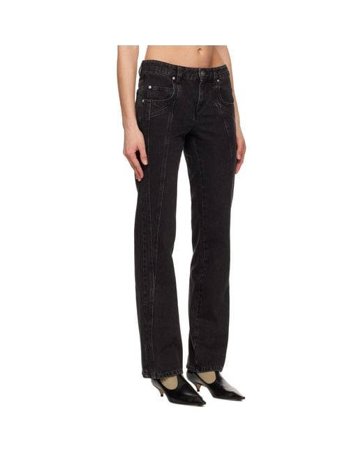 Isabel Marant Black Jaylis Jeans