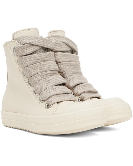 Rick Owens Off-white Jumbo Laced Sneakers for men