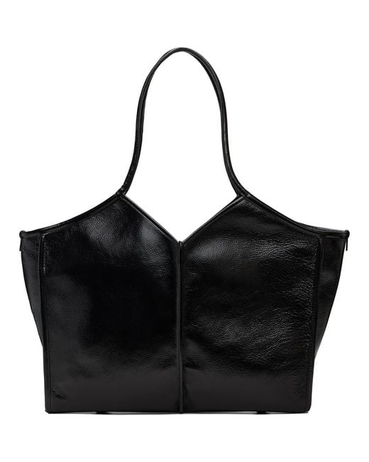 Hereu Black Calella Squared Tote for men