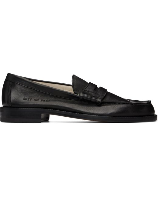 Common Projects Black Soft Loafers for men