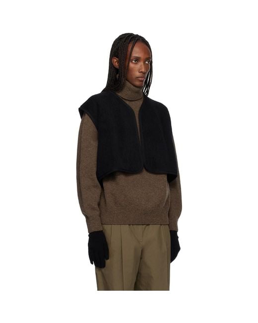 Baserange Black Capas Vest