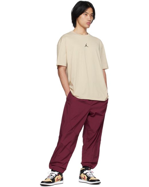 Nike Red Burgundy Statement Warm Up Track Pants for men