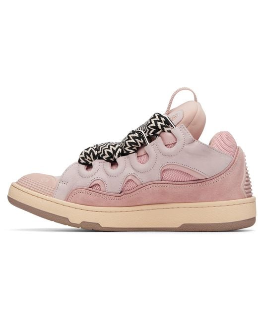 Lanvin Black Curb Sneakers