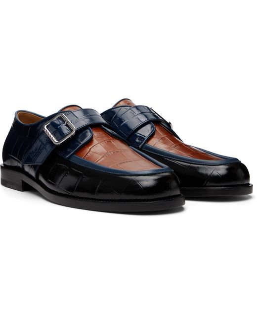 Marni Blue Bambi Buckle Loafers for men