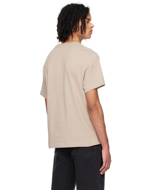 Axel Arigato Black Taupe Legacy T-shirt for men