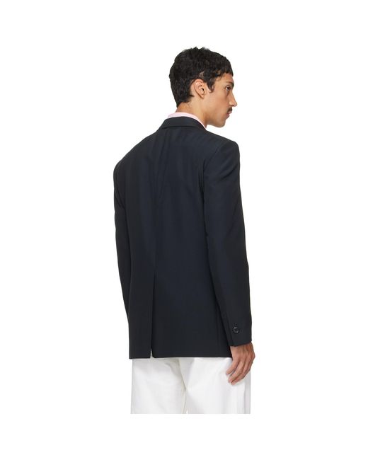 Marni Blue Pocket Blazer for men