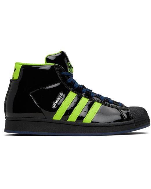 Adidas Originals Black Always Edition Pro Model Sneakers for men