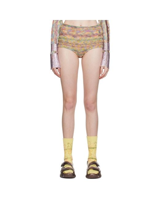 Collina Strada Multicolor Vitelli Edition Tap Shorts