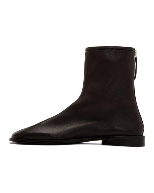 acne branded ankle boots