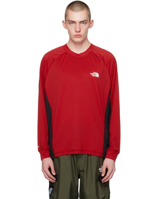 Undercover Red The North Face Edition Long Sleeve T-Shirt for men