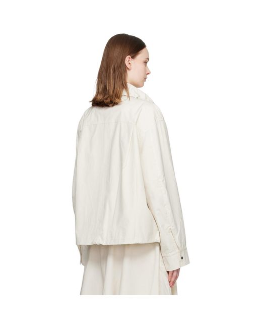 Studio Nicholson White Off- Lismore Jacket