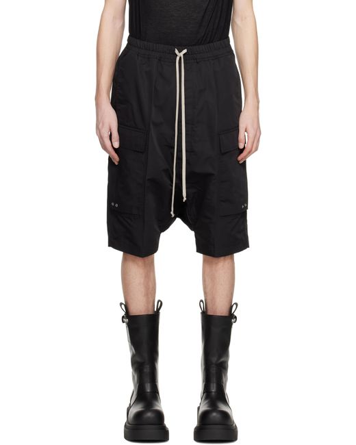 Short Cargo Pods Noir Rick Owens pour homme en coloris Black