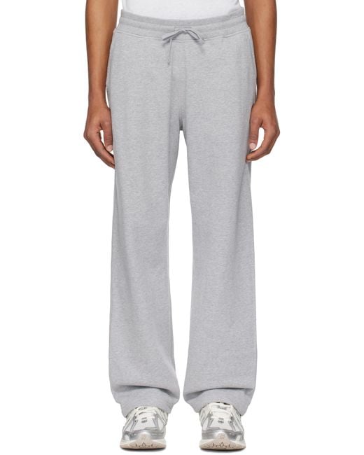 Reigning Champ White Midweight Terry Relaxed Sweatpants for men