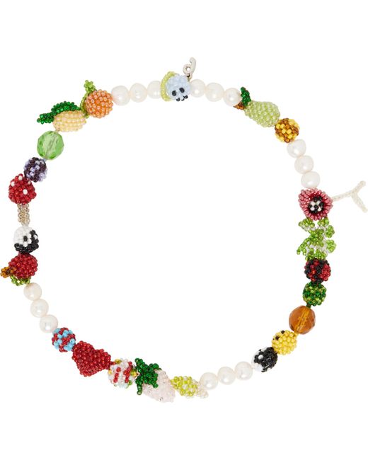 Pura Utz Red Un Poco Loco Necklace