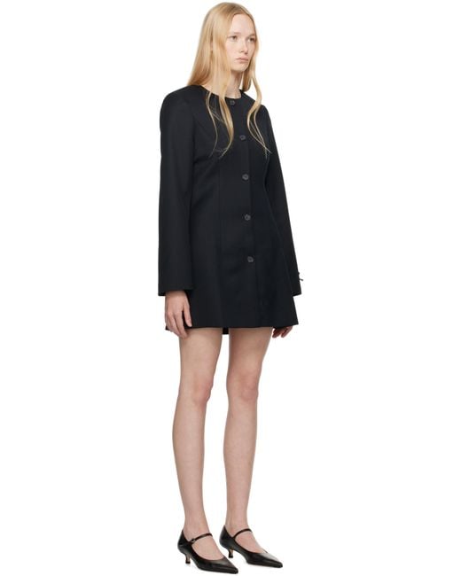 Sandy Liang Black Swan Minidress