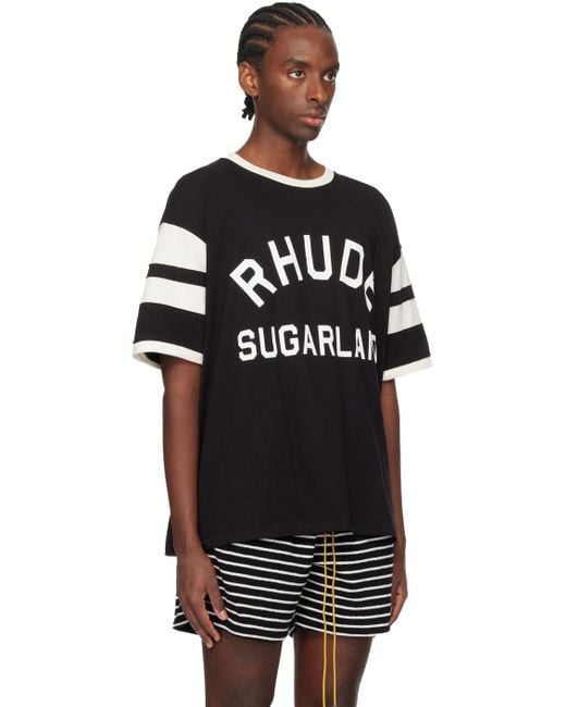 T-shirt 'sugarland' noir Rhude pour homme en coloris Black