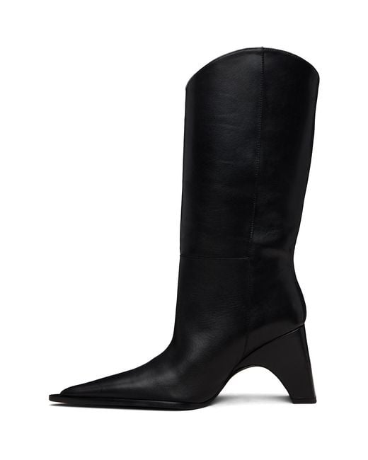 Coperni Black Cowboy Bridge Boots