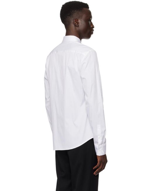 Chemise blanche à boutons Wooyoungmi pour homme en coloris Black