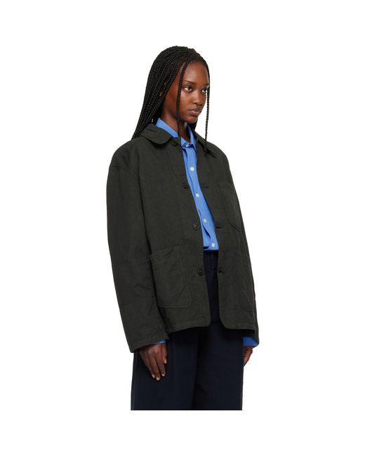 YMC Black Khaki Construction Jacket