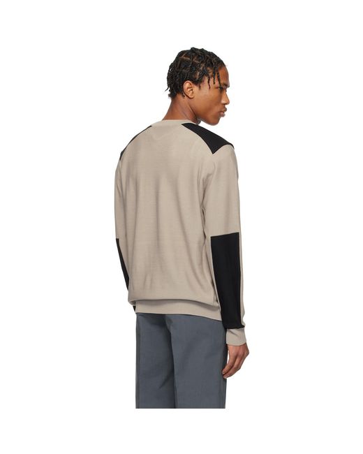 Canada Goose Black Taupe Dartmouth Crewneck Sweater for men