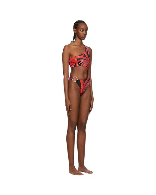 Louisa Ballou Ssense Exclusive Black Recycled Nylon One-piece Swimsuit